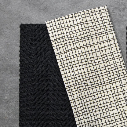 3-Pk Black Gold Kitchen Towels