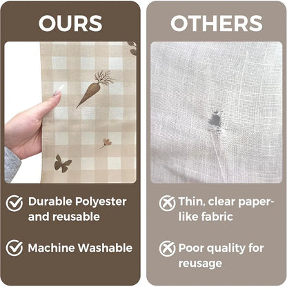 Easter/Spring Linen Table Runner