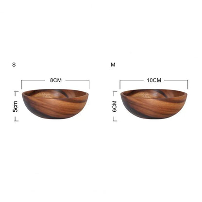 Eco-Friendly Wooden Soup/Salad Bowl