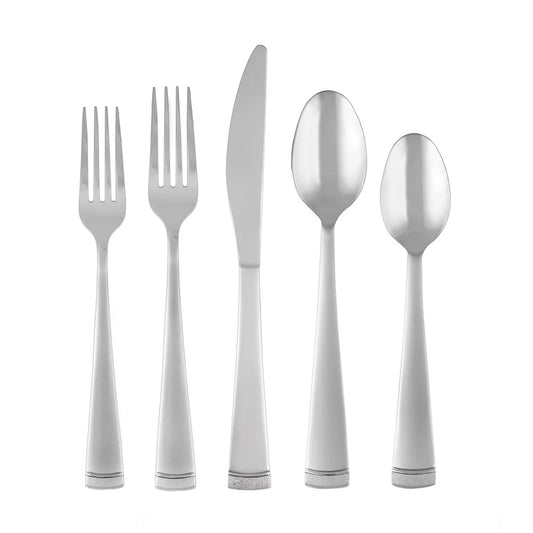 45-Pc Stainless Steel Flatware Set