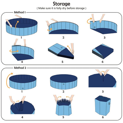 Portable Dog Swimming Pool or Pool Cover