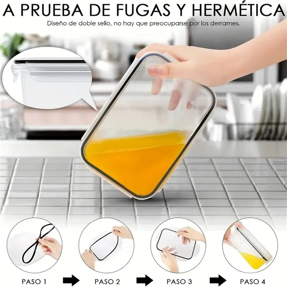 24-pcs Reusable Plastic Container Set