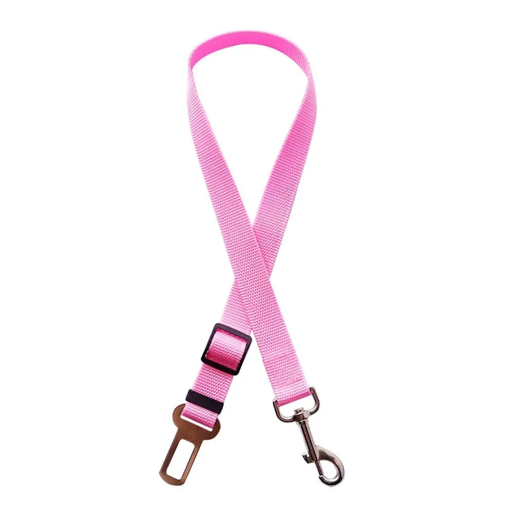 Retractable Elastic Pet Safety Car Seat Belt