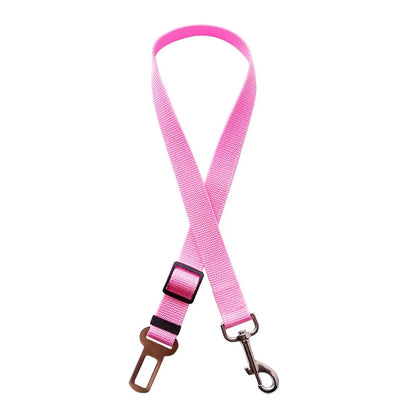 Retractable Elastic Pet Safety Car Seat Belt