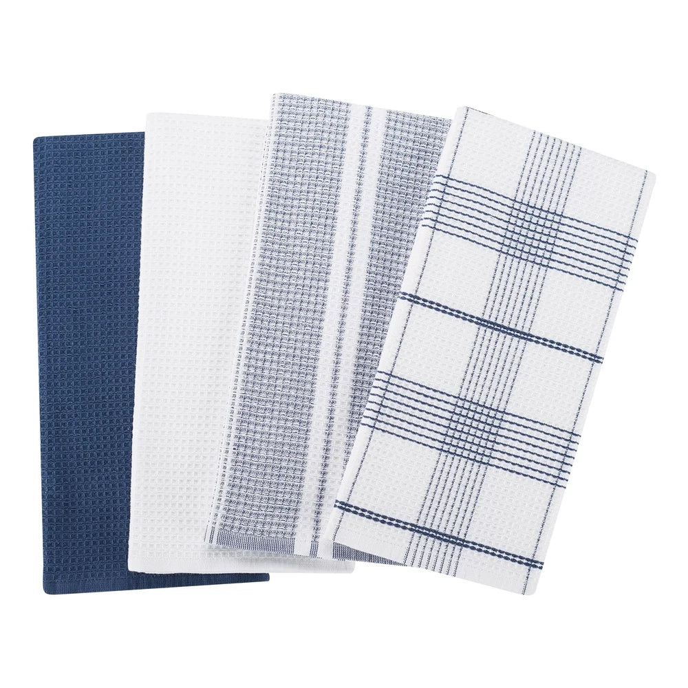 4-Pk Waffle Weave Oversized Kitchen Towels