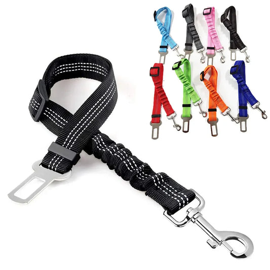 Retractable Elastic Pet Safety Car Seat Belt