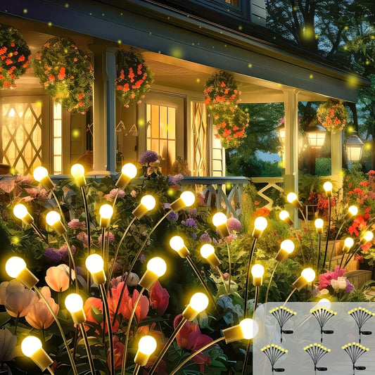 4/6/10 Pack LED Swaying Solar Lights