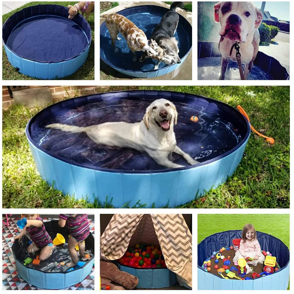 Portable Dog Swimming Pool or Pool Cover
