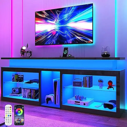 High Gloss Gaming Entertainment Center
