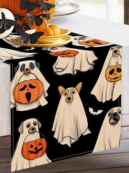 Spooky Halloween Table Runner