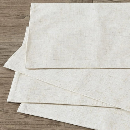 4-Luxury Linen Blend Placemats
