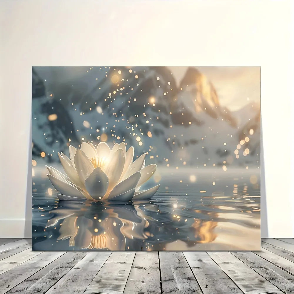 Lotus Woven Wall Canvas
