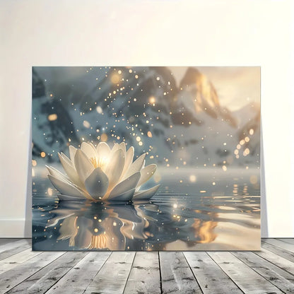 Lotus Woven Wall Canvas