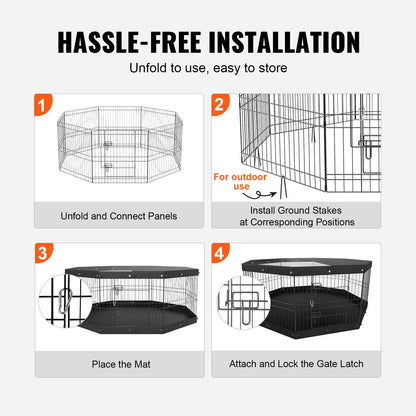 Adjustable Pet Playpen