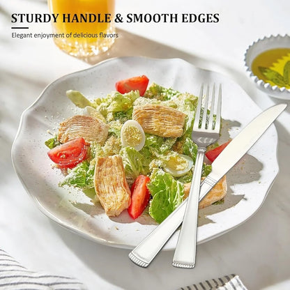 20-Pc Stainless Steel Modern Cutlery