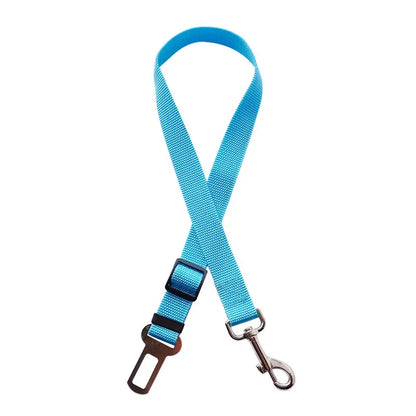 Retractable Elastic Pet Safety Car Seat Belt