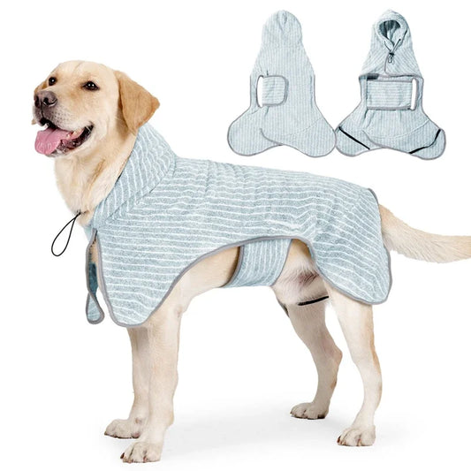 Absorbent Pet Bathrobe Coat