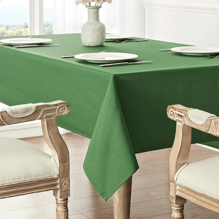 Linen Textured Tablecloth