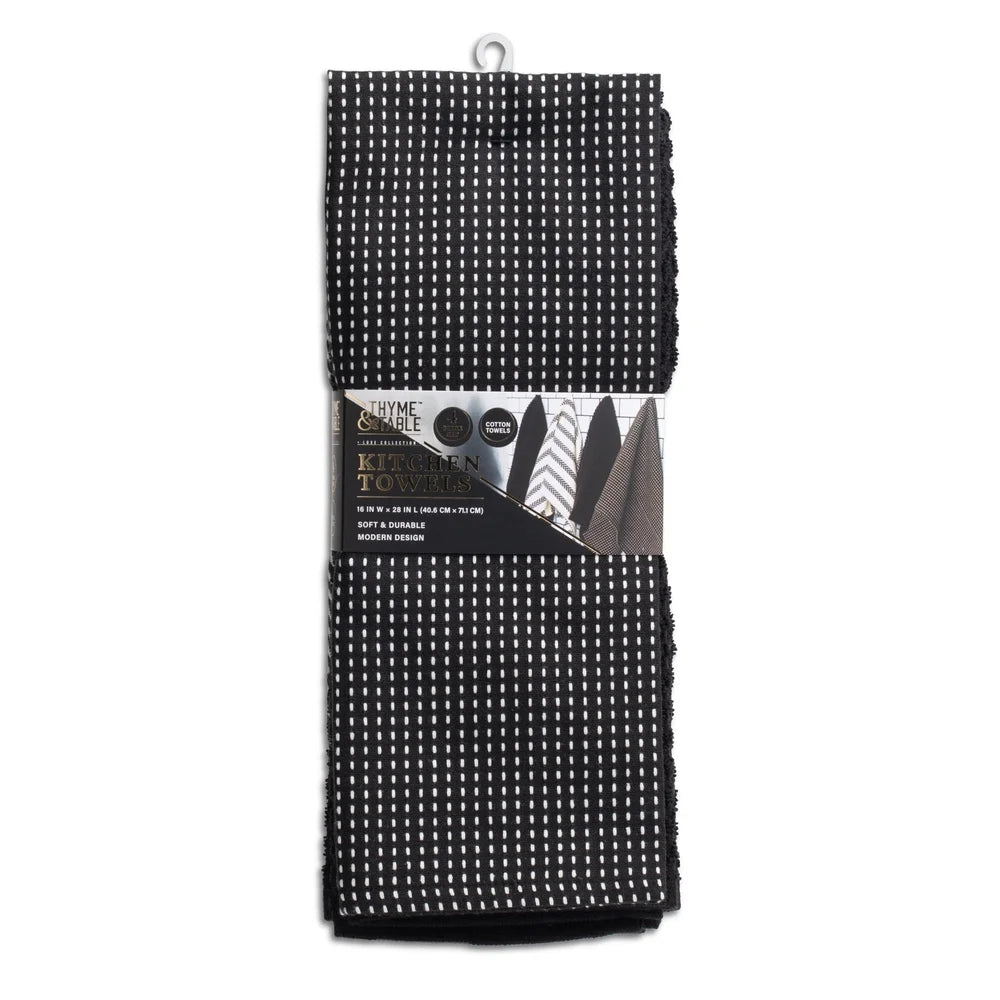 4-Pk Durable Kitchen Towels