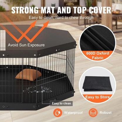 Adjustable Pet Playpen