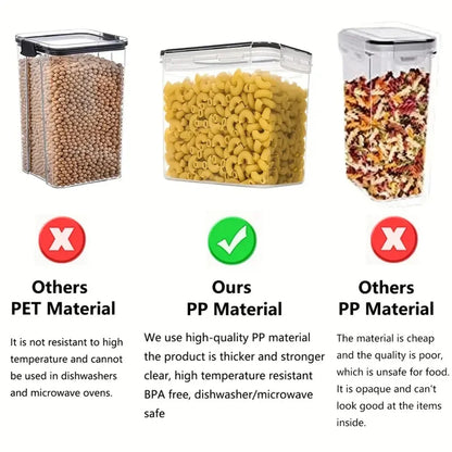 7-Piece Airtight Plastic Food Storage Set