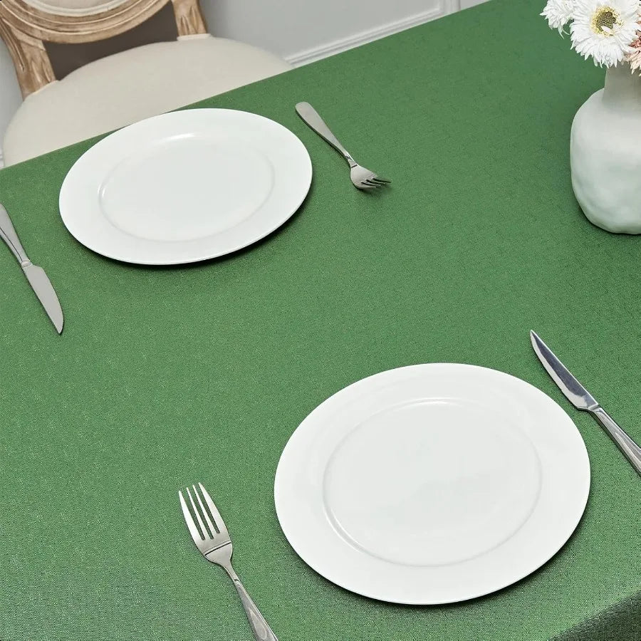 Linen Textured Tablecloth
