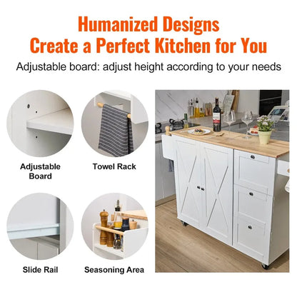 Rolling Kitchen Island