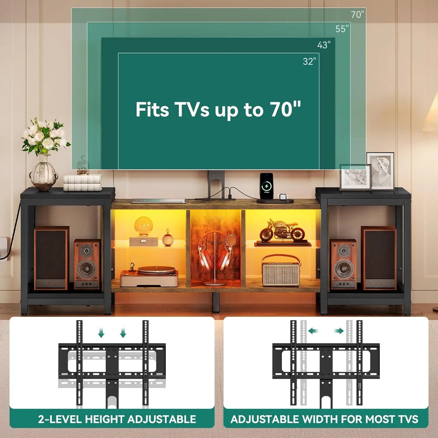 LED Entertainment Center